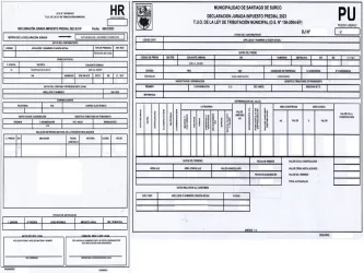 Hablando de Impuestos Prediales y Arbitrios ¿Qué es el HR y el PU?