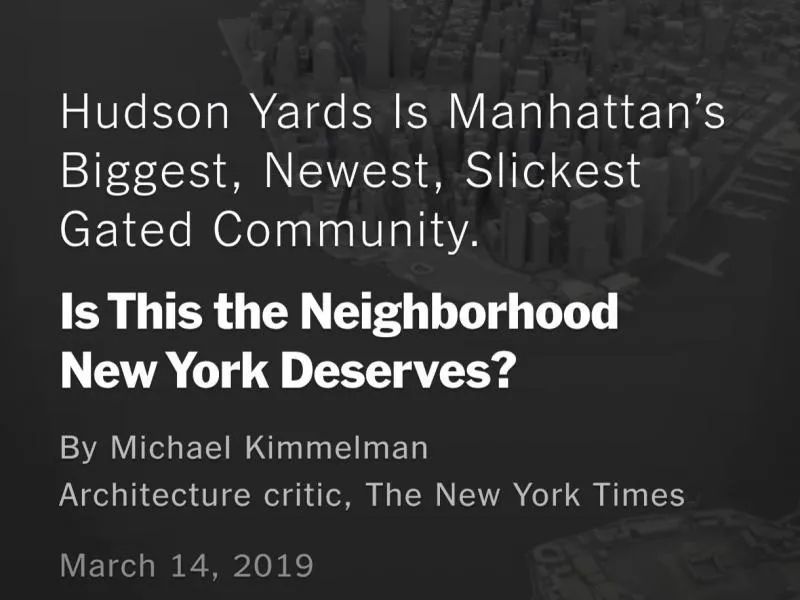 El colapso de Hudson Yards y el renacer del mercado de oficinas de Perú